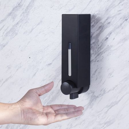 Black Compact Soap Dispenser - lotion soap dispenser